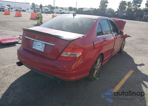 2011 Mercedes-Benz C 300 Sport from USA, damaged, VIN WDDGF5EB8BR164458